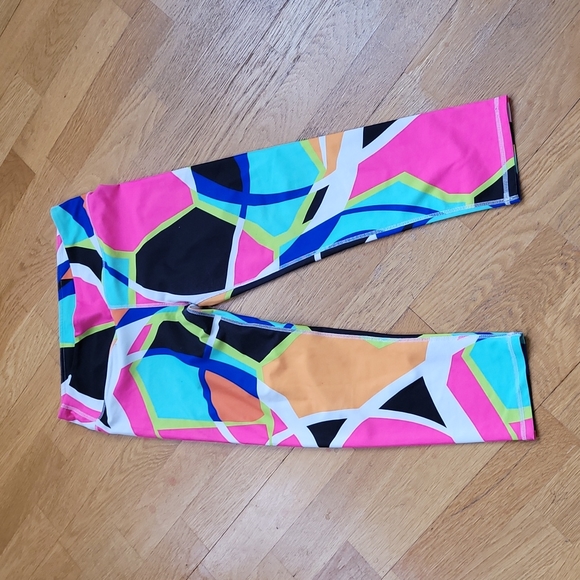 Fabletics Size S color block leggings - Picture 1 of 3